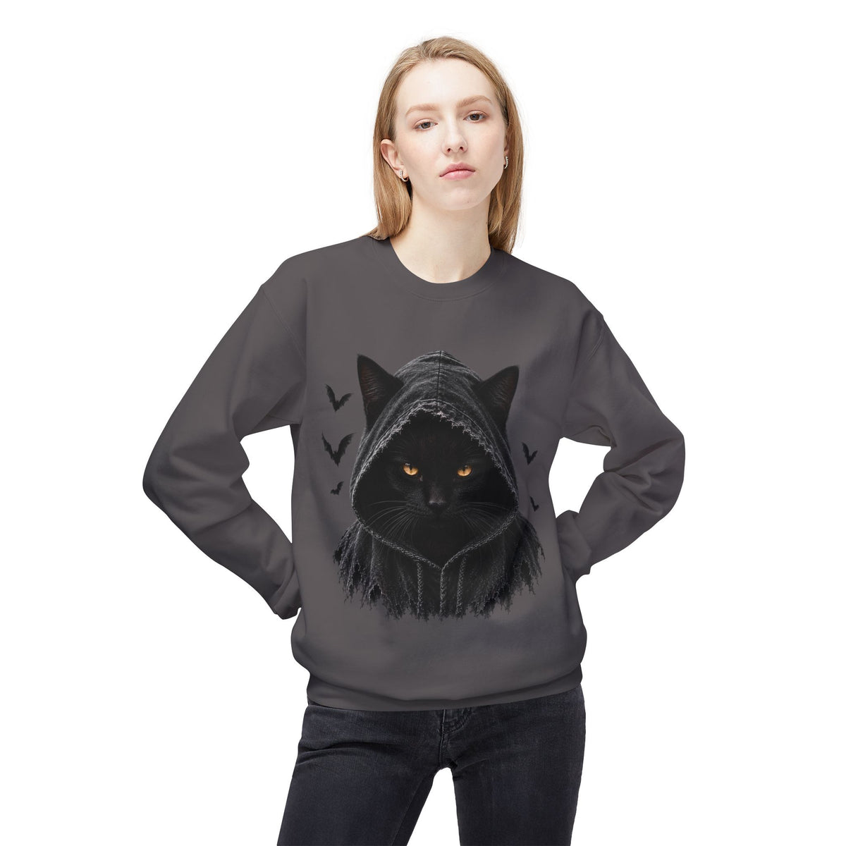 Reaper Cat Hoodie Crewneck Sweatshirt
