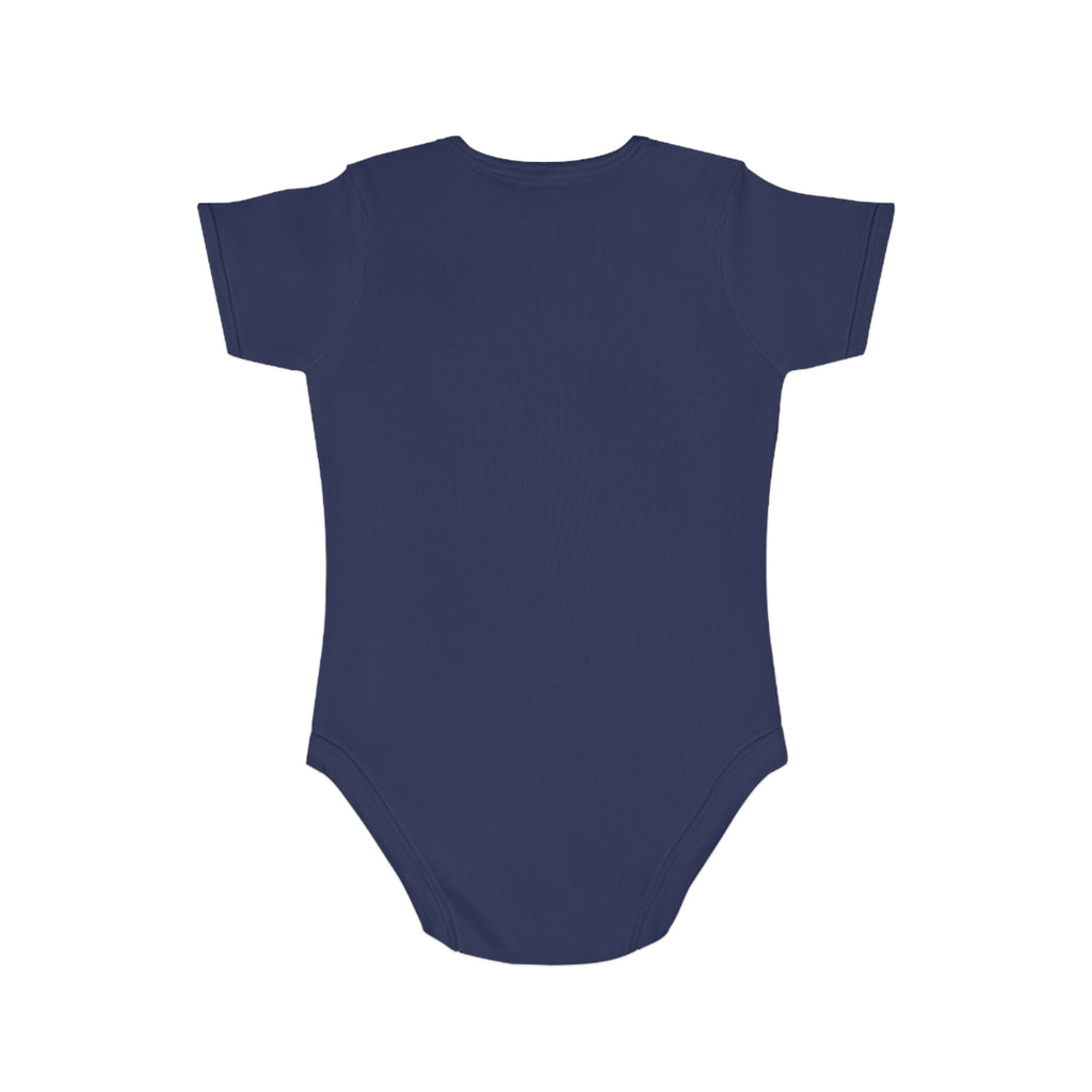 #1 Dad Foam Finger Baby Bodysuit — Funny Father’s Day Infant Onesie