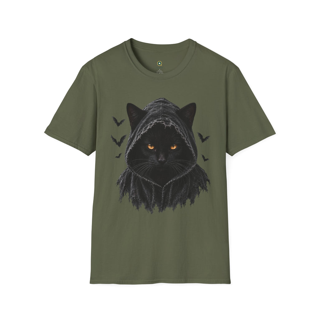 Hooded Black Cat Tee