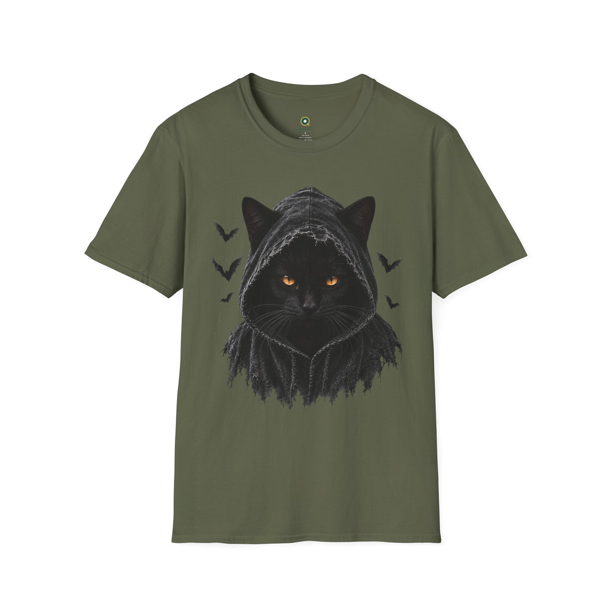 Hooded Black Cat Tee