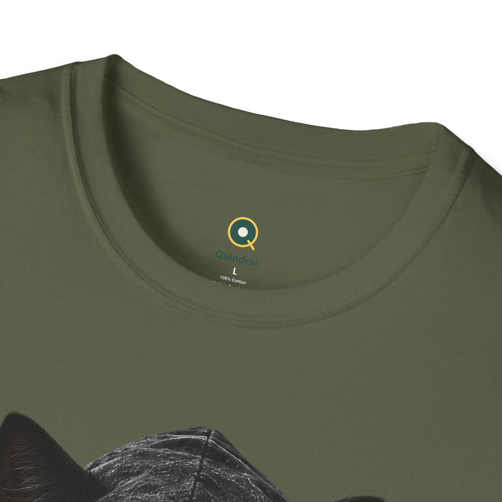 Hooded Black Cat Tee