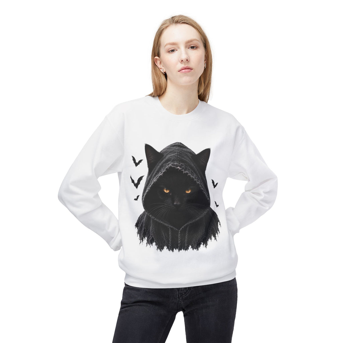 Reaper Cat Hoodie Crewneck Sweatshirt