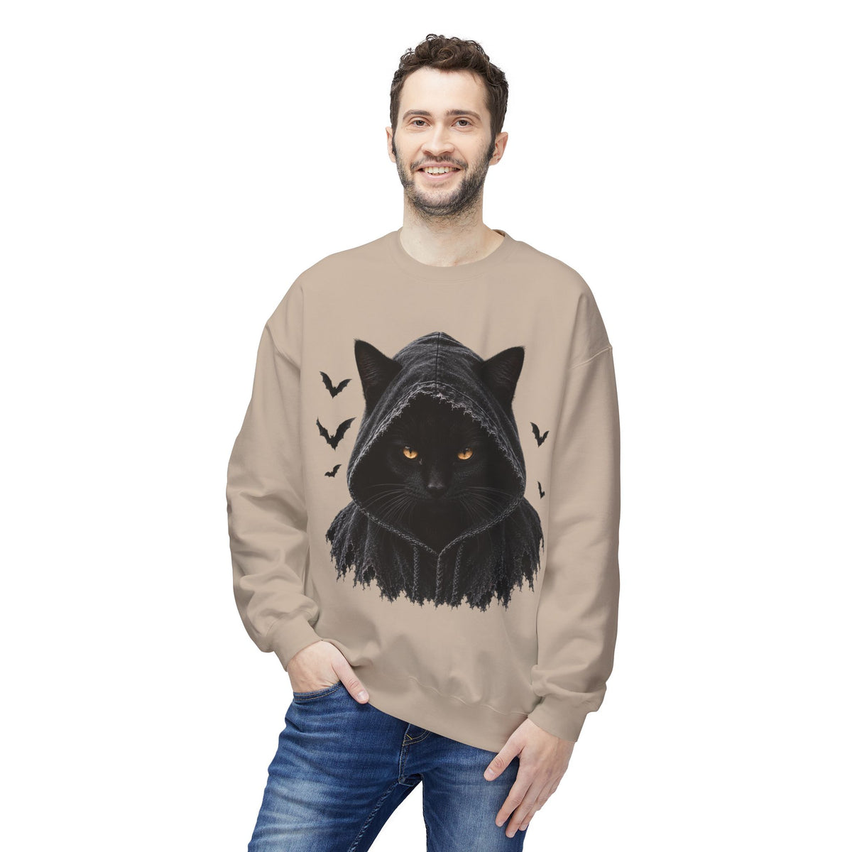 Reaper Cat Hoodie Crewneck Sweatshirt