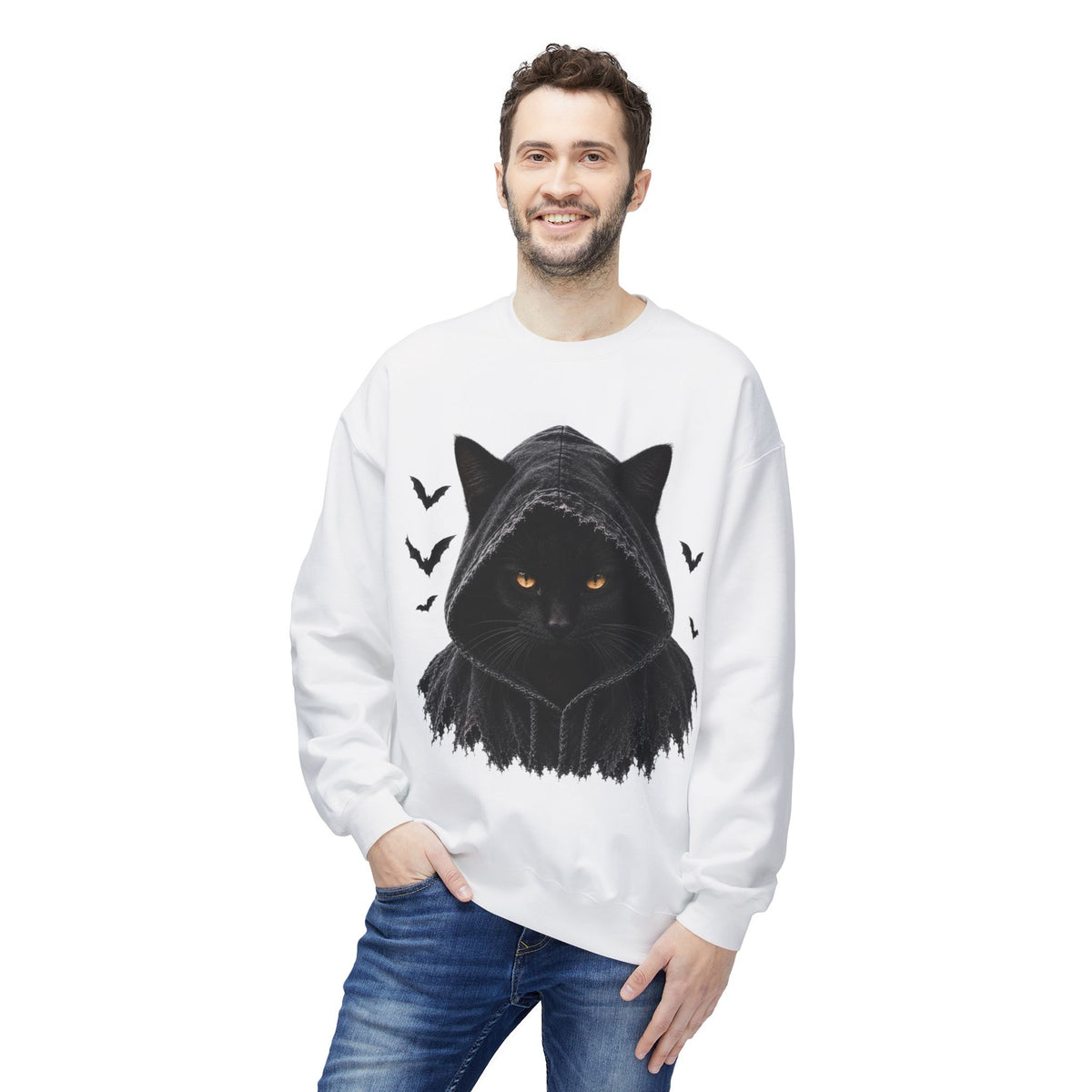 Reaper Cat Hoodie Crewneck Sweatshirt