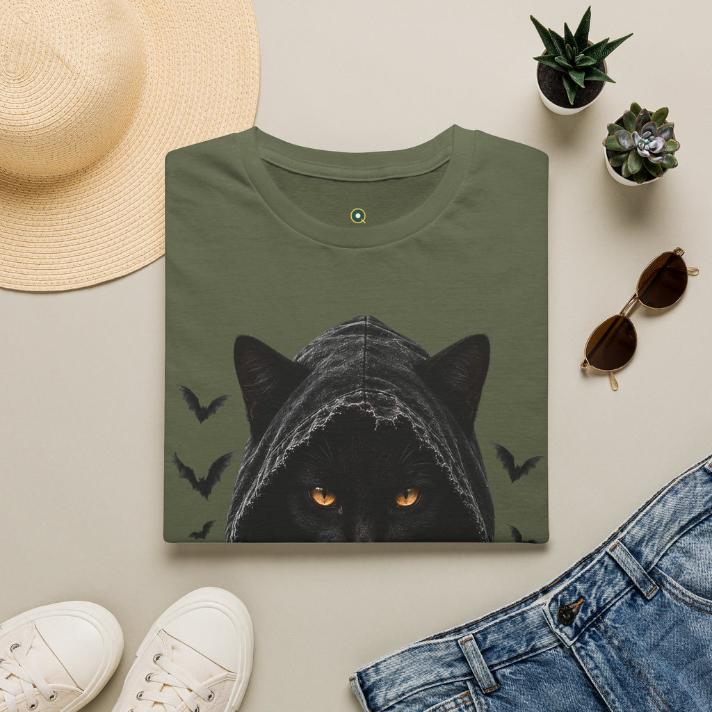 Hooded Black Cat Tee