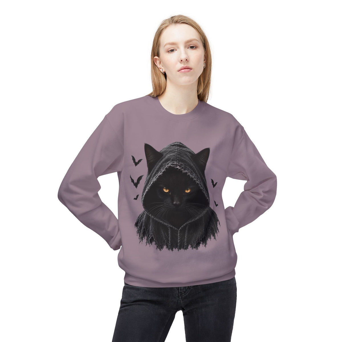 Reaper Cat Hoodie Crewneck Sweatshirt