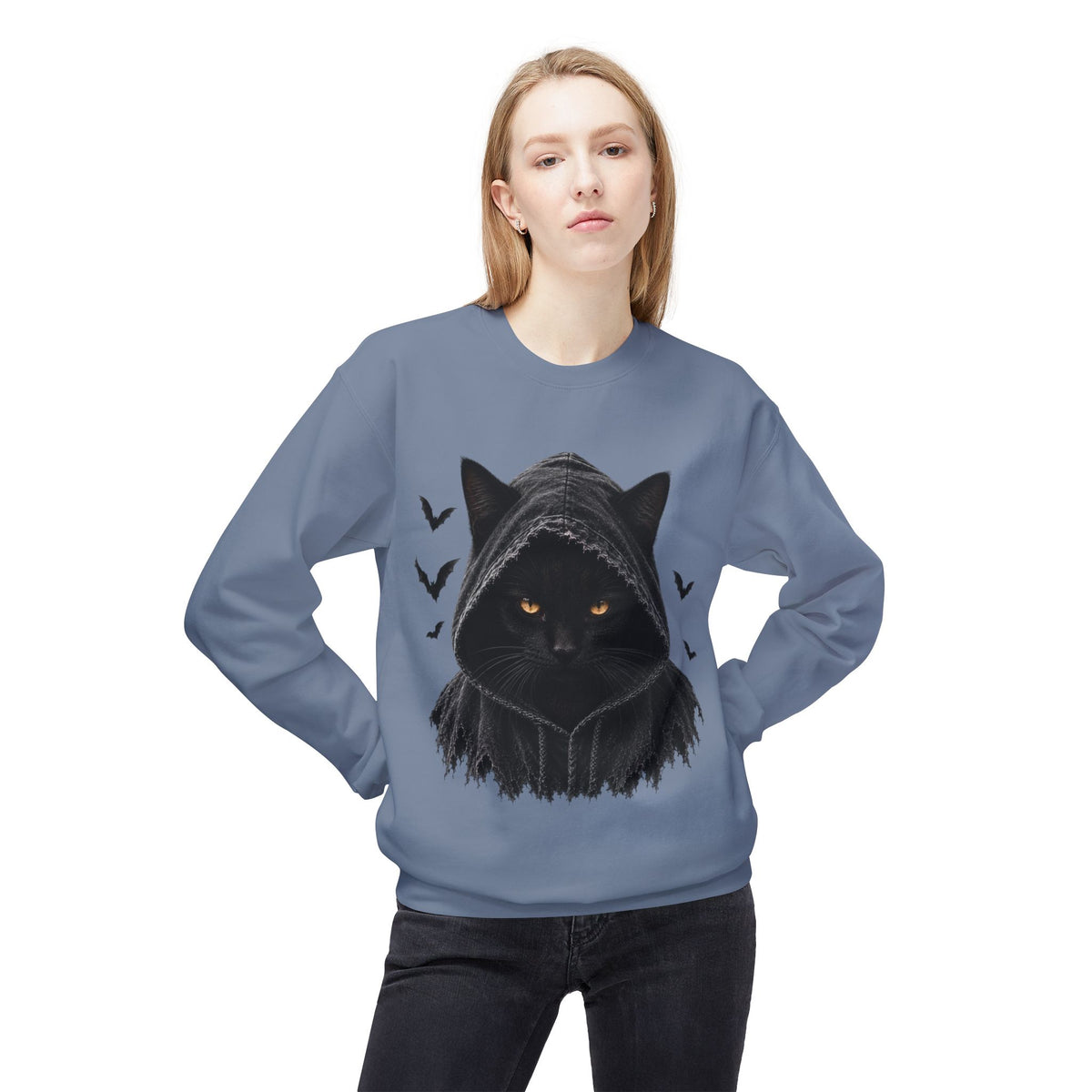 Reaper Cat Hoodie Crewneck Sweatshirt